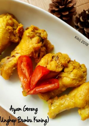 Foto resep Ayam Goreng (Ungkep Bumbu Kuning) ~ meresap tanpa ungkep lama 🍗