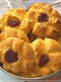 Broa de fubá com goiabada