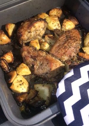 Foto resep Simple bake chicken
