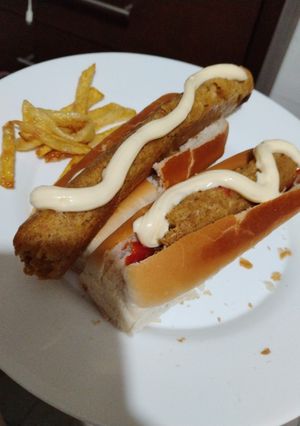 Una foto de Panchos veganos