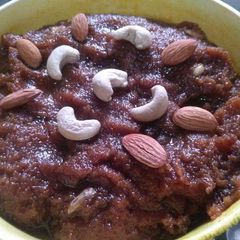 A picture of Atta Gur Halwa.