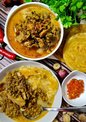 Foto resep Gule Kacang Ijo Roti Cane Surabaya