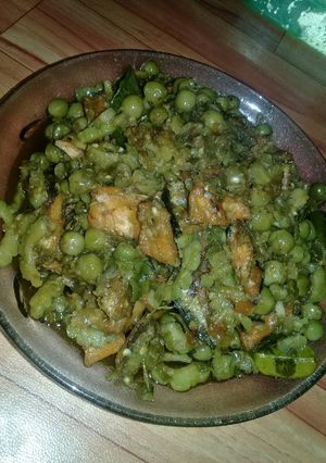 Foto resep Sambal ijo ikan asin gabus