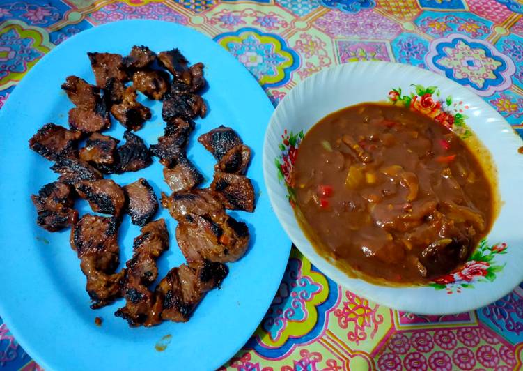 17. BBQ daging sapi Saos Homemade