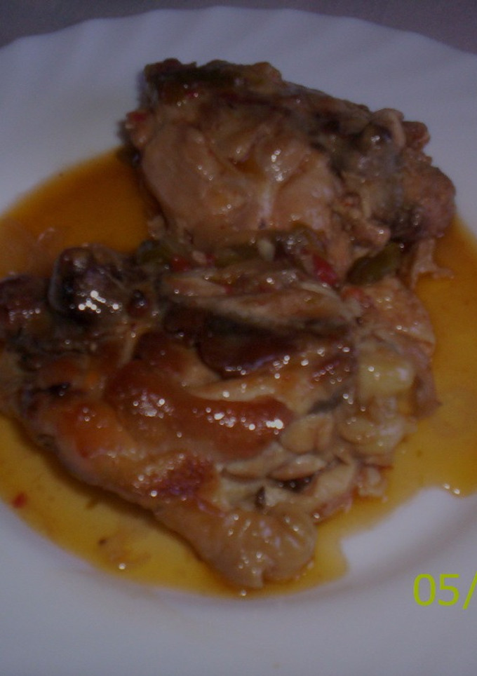 Una foto de Pollo guisado a mi estilo