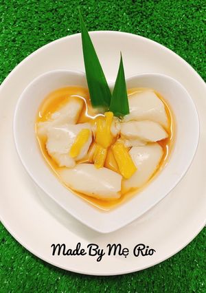 Hình của món Tào phớ đậu gà mật thốt nốt (syrup).