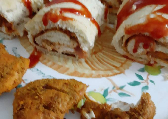 Chicken slice rolls