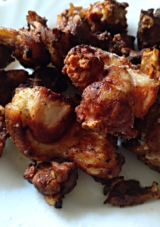 Una foto de Cochinillo cuchifrito