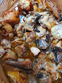 Foto de Frango no forno assado