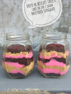 Foto resep Oreo n biscuit cheese cake in jar #pr_specialardhani