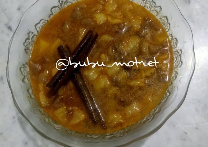 Cara bikin Gulai gurih daging jando Cara bikin Gulai gurih daging jando