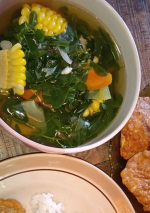 Foto resep Sayur bening kelor