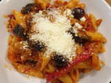 Sicilian-style penne caponata