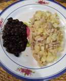 Papas con bistec