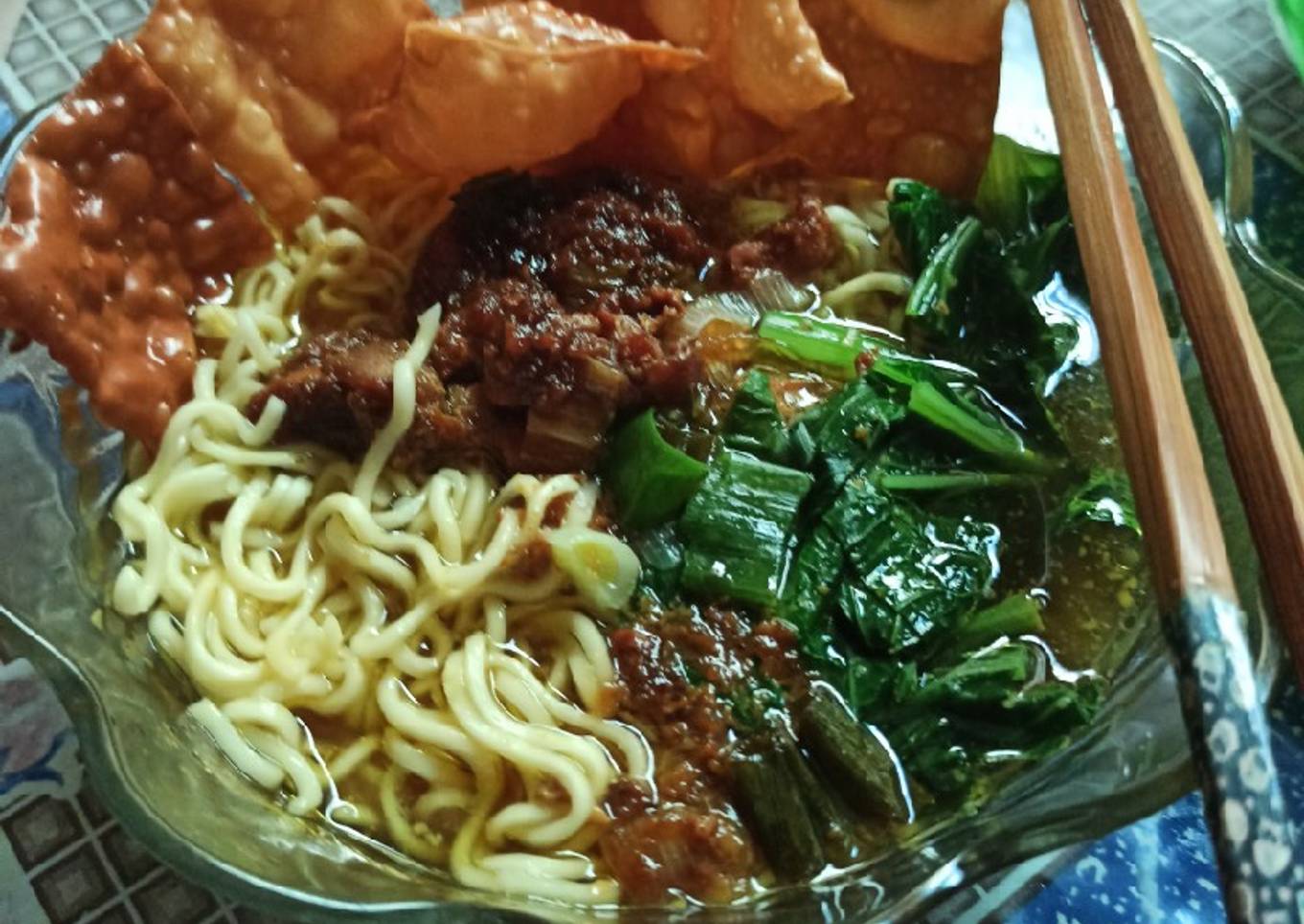 Mie ayam (inspired by Tasyi Athasyia)
