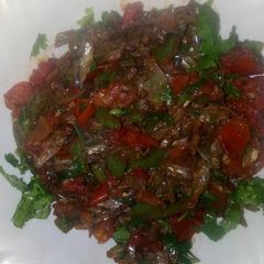 Wet fried omena A picture of Wet fried omena.