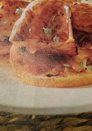 Una foto de Pechugas en salsa de naranja