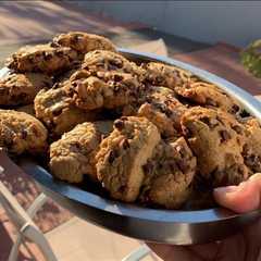 Una foto de Cookies con chips