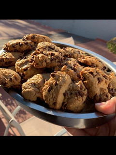 Una foto de Cookies con chips