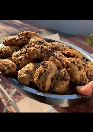 Una foto de Cookies con chips