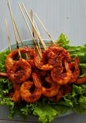 Foto resep Udang bakar pedas ala Mommy Gissel