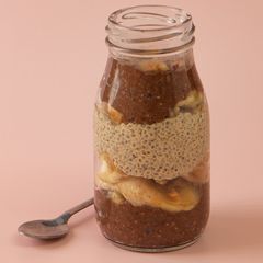A picture of Chocolate Peanut Butter Chia Pudding.