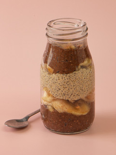 A picture of Chocolate Peanut Butter Chia Pudding.