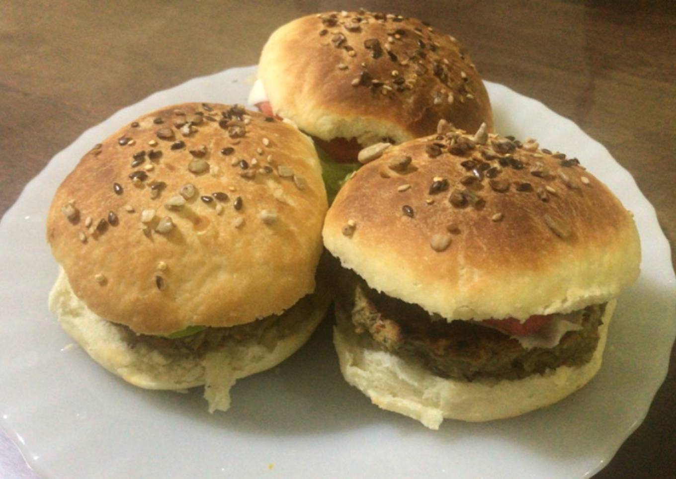 Hamburguesas de lentejas