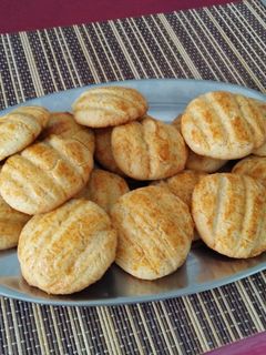 Una foto de Galletas de harina de almendras y harina de trigo