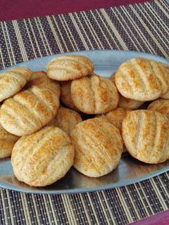 Una foto de Galletas de harina de almendras y harina de trigo