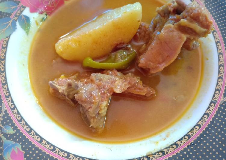 Recipe: Perfect Simple gosht salan
