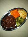Tenderloin Steak with Blackpepper Mushroom Sauce