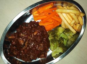 Foto resep Tenderloin Steak with Blackpepper Mushroom Sauce