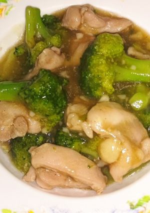 Foto resep Brokoli Cah Ayam