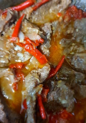 Foto resep Dendeng basah (dengan air kelapa)