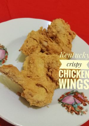 Foto resep 37. Kentucky crispy chicken wings