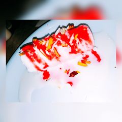 A picture of Pista badam Kulfa.