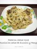 Fetuchini en Salsa de Zuchinni
