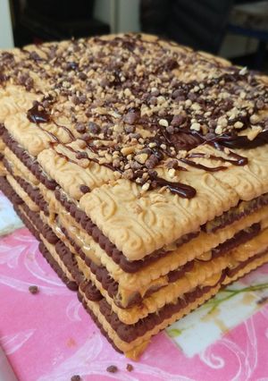 Una foto de Chocotorta borracha helada