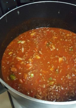 A picture of Wendy's Chili.