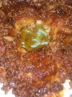 Una foto de Budín de pan rústico