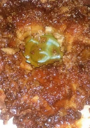 Una foto de Budín de pan rústico