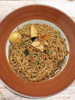 Foto resep Mie nyemek (indomie goreng)