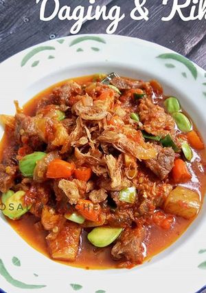 Foto resep Oseng-Oseng Mercon Daging & Kikil
