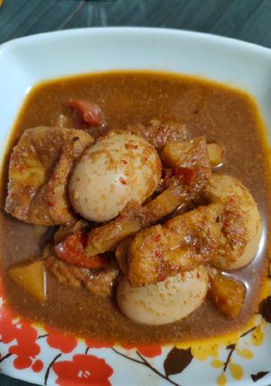 Foto resep Semur Tahu Telur Kentang