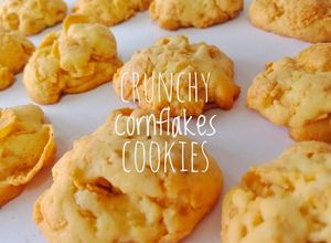 Foto resep Crunchy Cornflakes Cookies