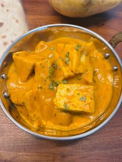 A picture of Restaurant Style Paneer Butter Masala.