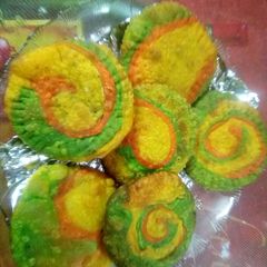 A picture of Rainbow Gujiya.