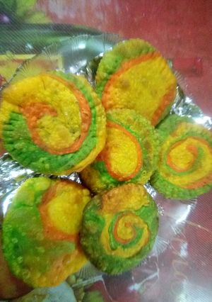 A picture of Rainbow Gujiya.