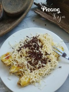 Foto resep 47. Pisang Bakar Keju